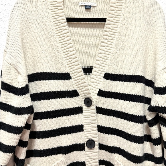American Eagle Outfitters‎ oversized Women's Striped Cardigan XL - Picture 10 of 11